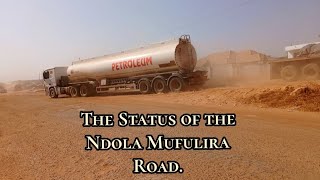 The Status of the Mufulira Ndola Road Zambia [upl. by Torrell]