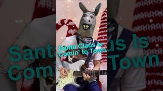 Santa Claus Is Comin to Town Christmas Song Guitar Instrumental Cover [upl. by Studdard805]