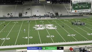 Fort Stockton Panther Football at Monahans 11124 [upl. by Derman]