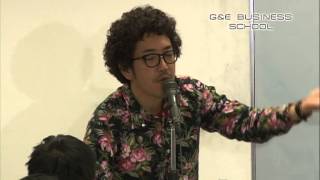 【GampEビジネススクール CM】木村魚拓さん、三度来校～業界への近道編～ [upl. by Ahsaekal538]