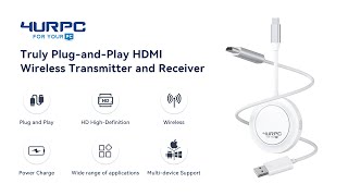 NextLevel Connectivity with 4URPC The Ultimate Wireless HDMI Display Adapter [upl. by Ecart337]