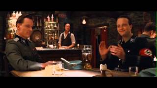 Inglourious Bastards  Intense Bar Scene HD [upl. by Annazus]