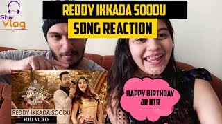 Reddy Ikkada Soodu  Full Video  Aravindha Sametha  Jr NTR Pooja Hegde  Thaman S  Shw Vlog [upl. by Ehr]