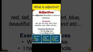 Adjective class 4 studyyourself vocabularybuilder english grammar adjective [upl. by Ranie661]