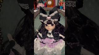 Spooky Kuromi Pullip doll shorts shortfeed kuromi pullip sanrio hunt viral viraltiktok fyp [upl. by Odracir]