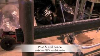 Manufacturing Split Rail  Post and Rail Fence  Traveling CutOff Saw [upl. by Zeidman]