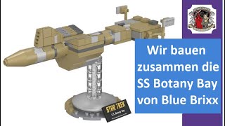 Wir bauen die SS Botany Bay von Blue Brixx aus der 5 Star Trek Welle [upl. by Ottilie427]