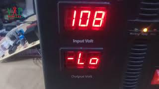 Automatic Voltage Stabilizer 4 Relay7 Segment Display [upl. by Ecar641]