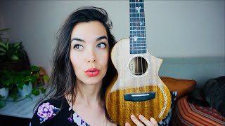 UNBOXING ENYAS NEWEST UKULELE  EXCLUSIVE [upl. by Eeneg]