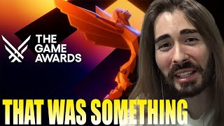 Moistcr1tikal reacts to The Game Awards 2023 [upl. by Nicolau]