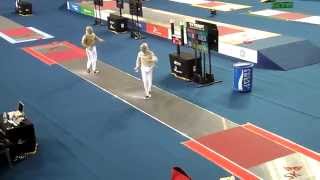 150329 T16 ANSTETT VincentFRA vs KIM JunghwanKOR  2015 Seoul Fencing MS Grand Prix [upl. by Anytsirk]