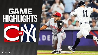 Reds vs Yankees Highlights 7324  MLB Highlights [upl. by Edijabab]