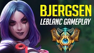 Bjergsen vs Hai  Leblanc vs Viktor  Patch 77 Season 7  NA Challenger  League of Legends Replay [upl. by Oberg]