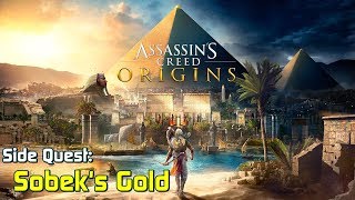 Assassins Creed Origins ★ Side Quest Sobeks Gold Walkthrough [upl. by Mira]