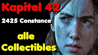 The Last of Us Part 2 Collectibles Kapitel 42 2425 Constance Artefakte Sammelkarten Münzen Safes [upl. by Peirsen141]