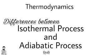 29 Isothermal Process and Adiabatic Processes  Differences  Complete Concept [upl. by Cavill]