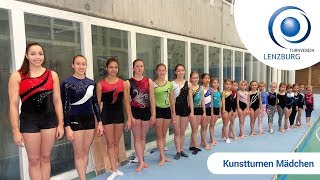 TV Lenzburg Turnshow 2017 Riegenvorstellung Kunstturnen Mädchen [upl. by Aicinoid]