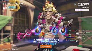 AQUAMARINE JUNKRAT GAMEPLAY  OVERWATCH 2 SEASON 12 [upl. by Rickart]