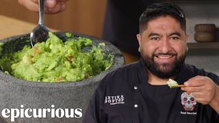 The Best Guacamole You’ll Ever Make RestaurantQuality  Epicurious 101 [upl. by Delcina246]