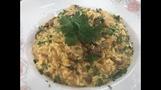 Risotto de cerdo y cilantro [upl. by Zacarias594]