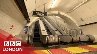 Inside Londons abandoned tube station  BBC London [upl. by Neerom86]