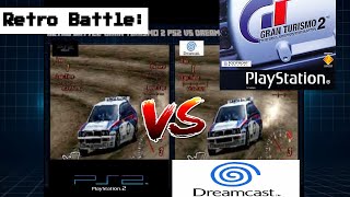 Gran Turismo 2 PS2 Vs Dreamcast [upl. by Yezdnil279]