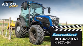 LANDINI REX 4120 GT ROBOSHIFT CAB4 [upl. by Seigler]