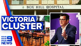 Coronavirus Kilmore cluster grows amid Box Hill Hospital outbreak fears  9 News Australia [upl. by Wehttam]