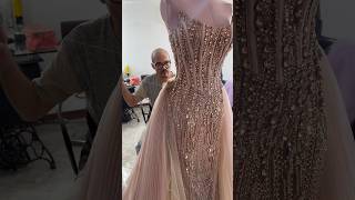 Mira este vestido que hicimos para Andrea rubio y que utilizó hoy en la entrega de corona [upl. by Kerekes151]