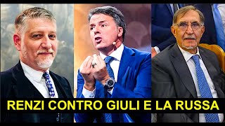 SCONTRO RENZI  GIULI  LA RUSSA inserti di Dante Channel [upl. by Leidgam]