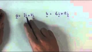 Vectors How to determine parallel vectors [upl. by Pattin451]