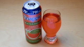 Snapple Watermelon Punch [upl. by Ardnassak]