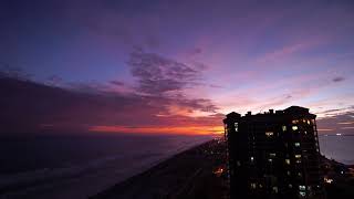 Timelapse Pensacola Beach Sunset November 2024 [upl. by Johnny875]