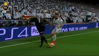 David Neres amazing skill vs Dani Carvajal  050319 [upl. by Kella]