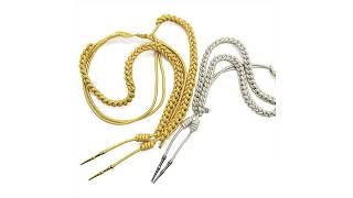 army officer dress Aiguillette military officer dress aiguillette [upl. by Nodab]