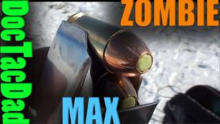 Hornady Zombie Max 45 ACP  BALLISTICS TEST [upl. by Scotti]