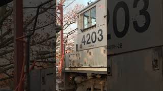 A Local train to Summit leaving MaplewoodNJ with NJT 4203 leading [upl. by Hernando530]