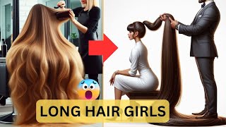 Super Long Hair Styling Ideas for Every Occasion  Real Rapunzel [upl. by Homovec656]