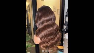 Fully Customized Exquisite Brown Glueless Wig Ready To Wear  RPGSHOW LIFESTYLE [upl. by Asaeret294]