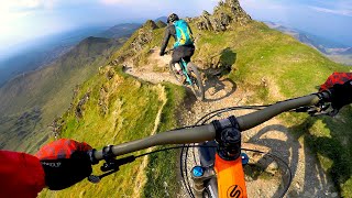 What are we getting into  Mountain Biking Snowdon [upl. by Hosfmann867]