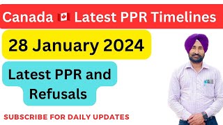 SOWP PPR Timeline today  Canada SOWP PPR Timeline  28 January PPR  SOWP PPR [upl. by Ylagam782]