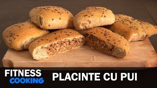 Placinte cu Pui pentru Masa Musculara  Fitness Cooking [upl. by Sucramel]