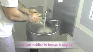 lavage desinfection des mains  STERILMAIN [upl. by Mic352]