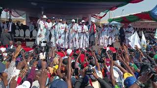 Shetima Oshiomole Sanwolu YayiDapo Abiodun At Ondo APC Mega Rally [upl. by Charil789]