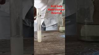 Acid base reaction practical chemistry practical video [upl. by Jea209]