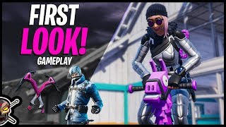 ARCTICA  SNOW PATROLLER First Look amp Gameplay  Pinkaxe Tools Fortnite Battle Royale [upl. by Piggy540]