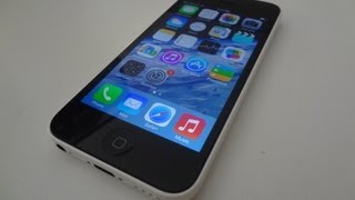 Apple iPhone 5c Review White [upl. by Anairol]