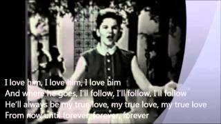 Little peggy march 1963 original Live  I will follow him [upl. by Odrarebe]