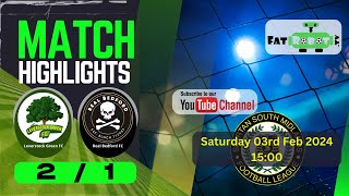 Highlights  Leverstock Green FC v Real Bedford FC 03rd Feb 2024  SSML Premier Division [upl. by Wit]