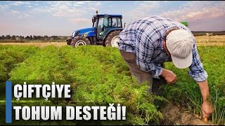 Çiftçiye Tohum Desteği  Agro TV Haber [upl. by Dunaville]